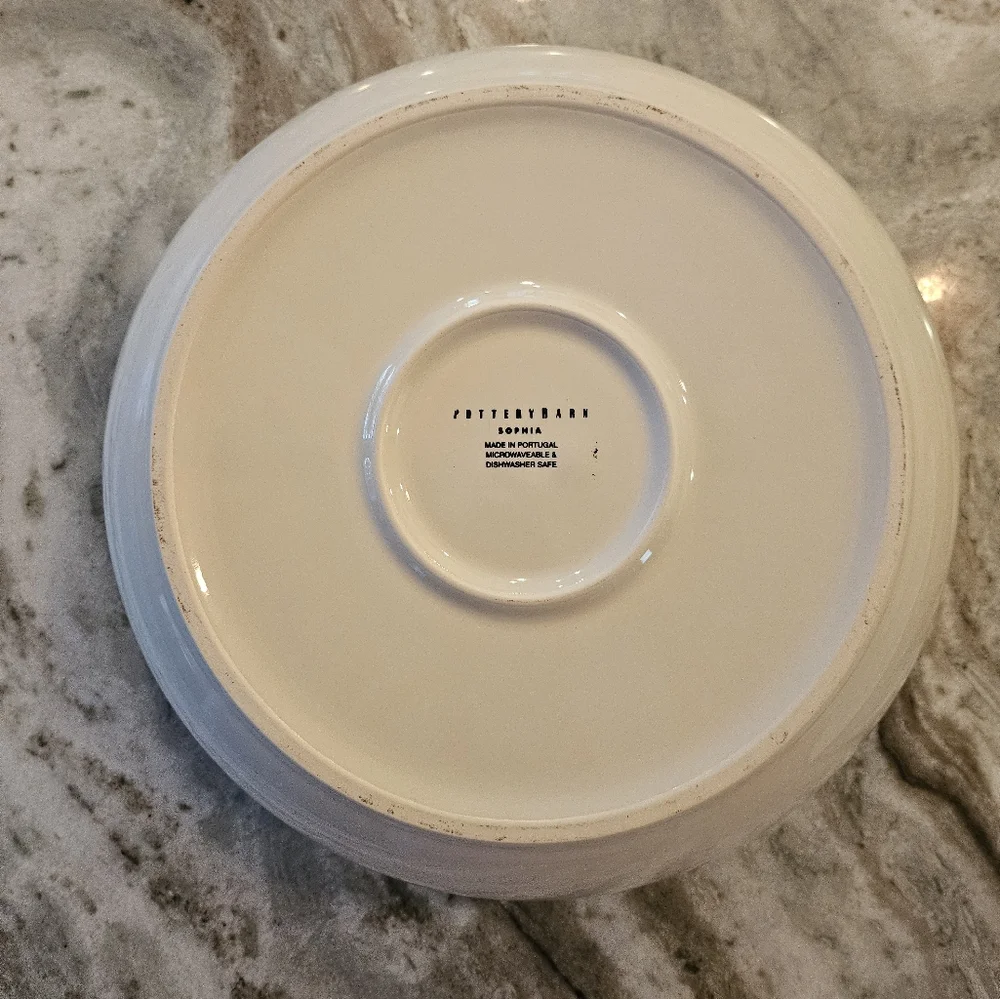 Pottery Barn Serving Bowl - Sophia